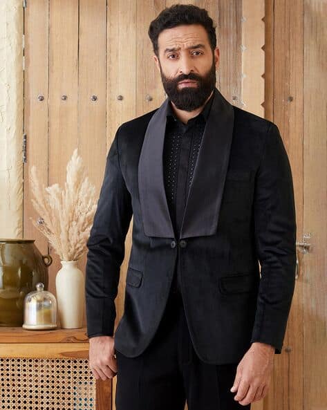 Buy BLACK Blazers Waistcoats for Men by MR BUTTON Online
