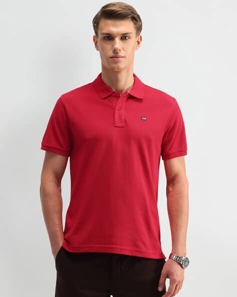 Arrow Sports Men Regular Fit Polo T-shirt