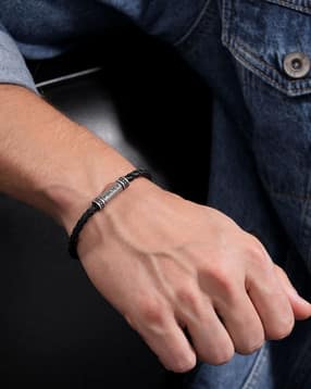 police Men Braided Stainless Steel Bracelet-picture-14