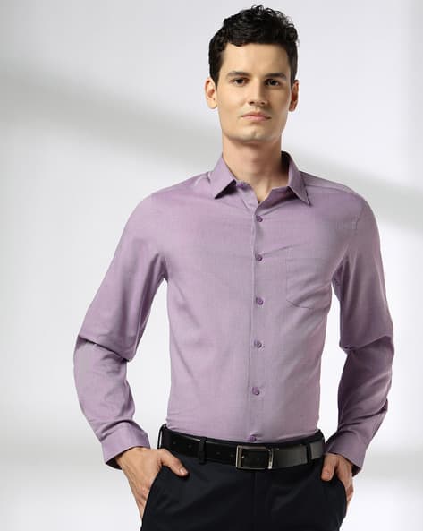 Buy Purple Shirts for Men by JOHN PLAYERS Online
