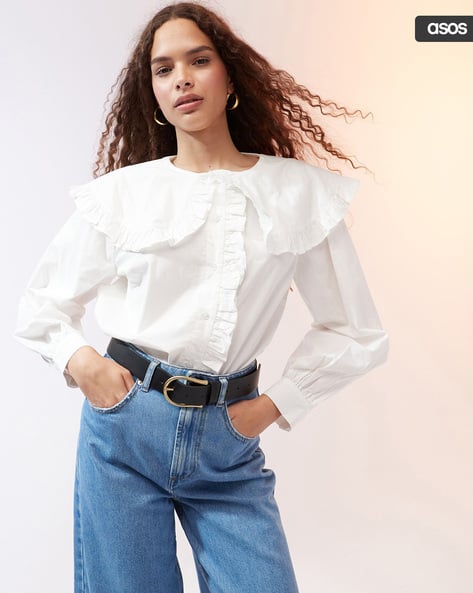 Buy White Shirts for Women by ASOS DESIGN Online