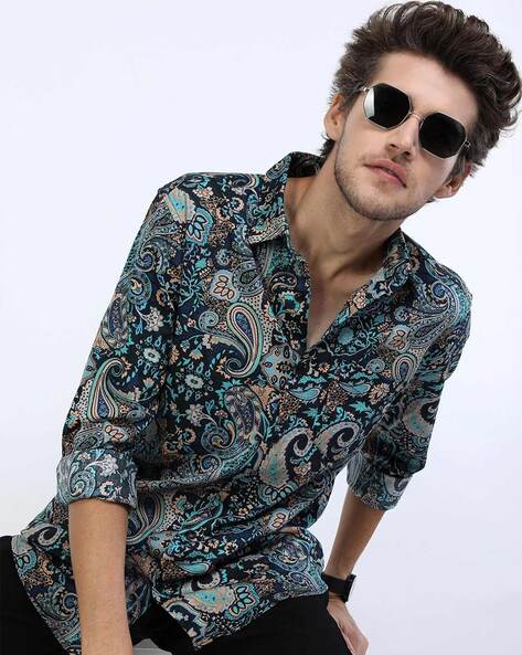 Men Paisley Print Regular Fit Shirt