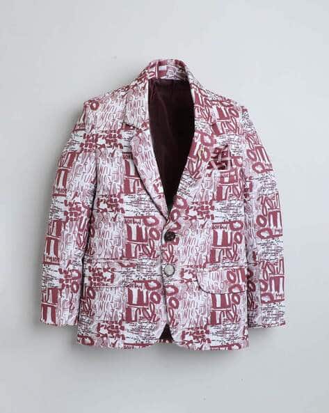 Buy Maroon Jackets Coats for Boys by FOURFOLDS Online