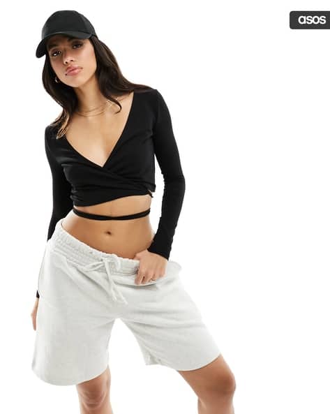 Buy Black Tops for Women by ASOS DESIGN Online