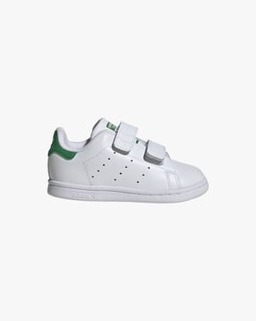 adidas kids Boys Stan Smith CF Sneakers with Velcro Closure-picture-15