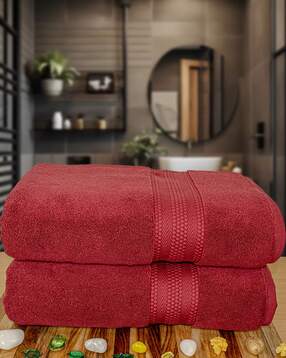 Pure Cotton Cloud Soft Bath Towel Set of 2-image-47