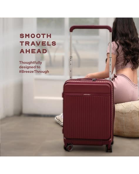 Buy Red Luggage Trolley Bags for Men by Assembly Online
