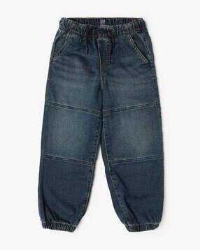 gap kids Boys Lightly Washed Regular Fit Jogger Jeans-picture-1