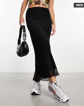 asos design Mesh Midi Skirt-picture-10