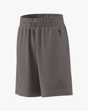 adidas kids Boys Loose Fit Shorts with Logo Print-picture-31