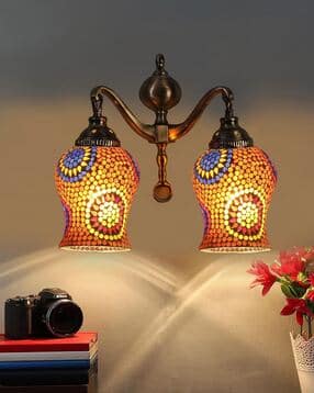 Devansh Dual Antique Wall Lamp -image-8