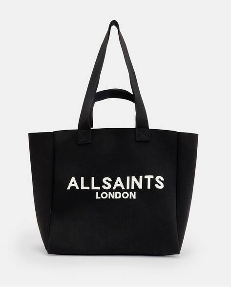 Buy ALL SAINTS Women Izzy E/W Tote Bag | Black Color Women | AJIO LUXE 