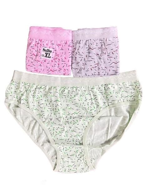 CUMSIN Full High Rise Briefs