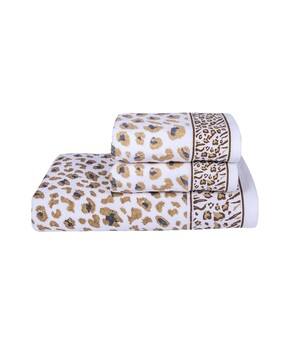 Cotton Leopard Bath Towel Set of 3-image-32