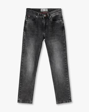 lee cooper Boys Mid-Washed Slim Fit Jeans-picture-19