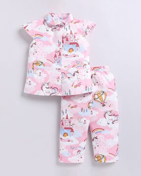 nauti kidz Girls Nightwear Set-picture-41