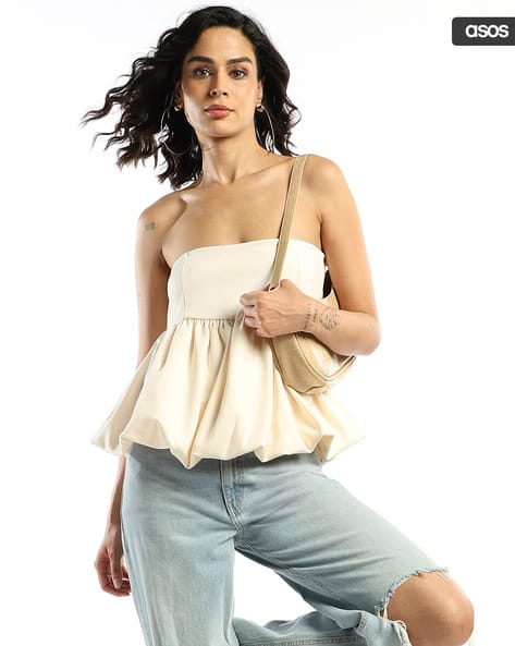 asos cream top