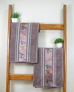 Cotton Regal Set of 2 Bath Towel-image-1