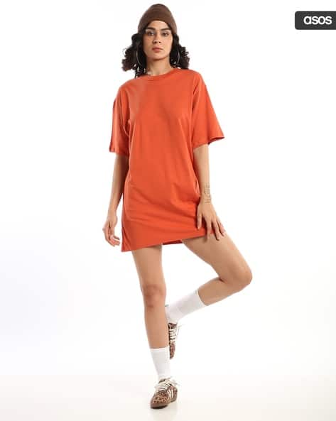 Oversized Mini T-Shirt Dress