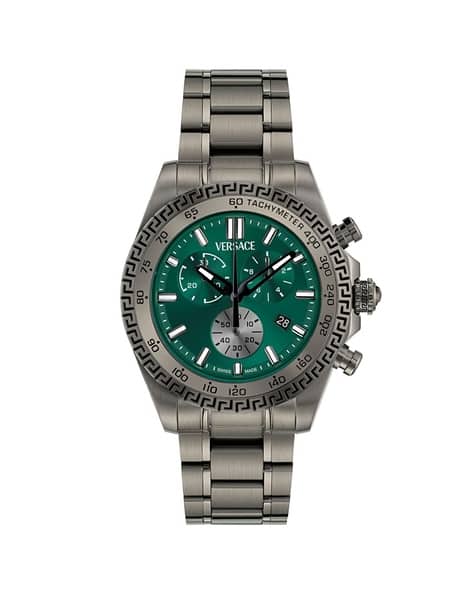 Buy VERSACE Men Chrono X Analogue Watch-VE9K00624 Green Color