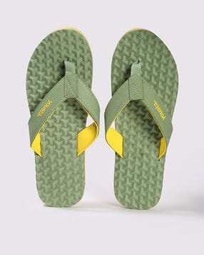 yousta Men Textured Thong-Strap Flip-Flops-picture-40