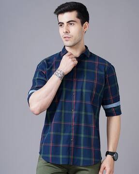 Buy Red Shirts for Men by Indo Online