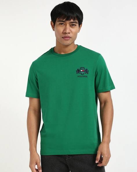 TOMMY HILFIGER Small Crest Regular Fit Crew-Neck T-Shirt