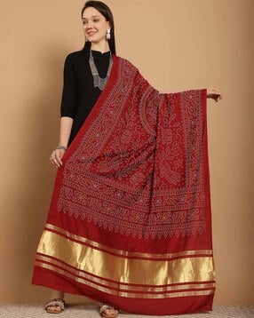 jabama Women Bandhej Dupatta-picture-50
