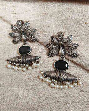 Indiamart Silver Earrings For Women Indiamart Gold Ear Drop