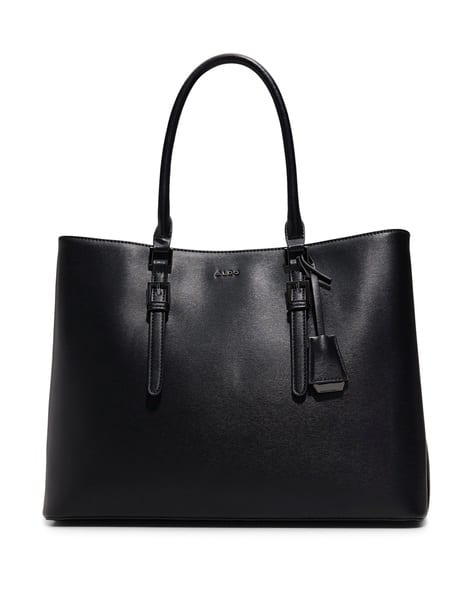 ALDO Women Logo Embossed Laptop Handbag