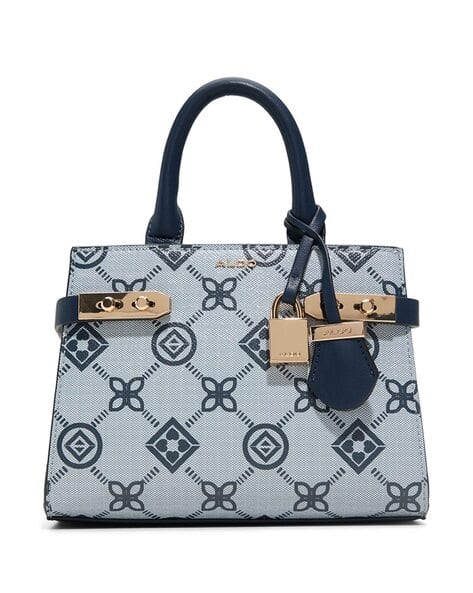 ALDO Women Printed Handbag with Detachable Strap