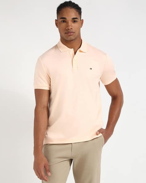Product image of TOMMY HILFIGER Men Liquid Cotton Essential Regular Fit Polo T-Shirt