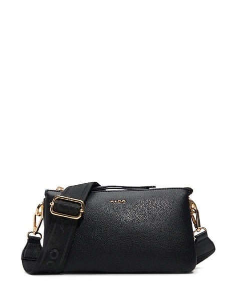 小物 ec melodi All Black Distressed Leather Buy Black Handbags for Women by Aldo Online | Ajio.com
