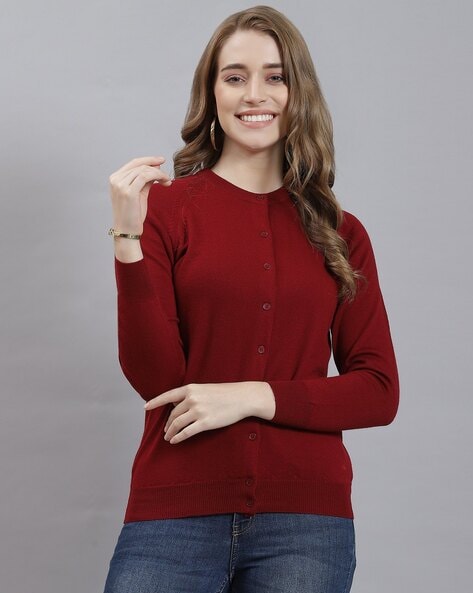 Monte Carlo Women Full Sleeve Cardigan