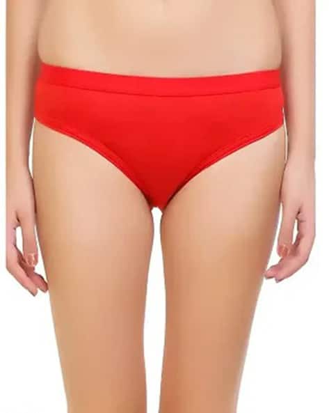 CUMSIN Cotton High Rise Briefs