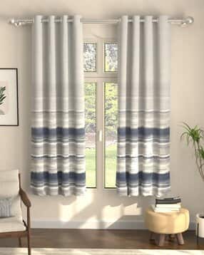 Printed Digital Blackout Window Curtains 5 feet-image-46