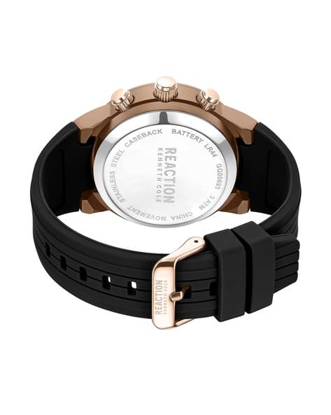 Men Hands Gun Round Dial Analogue Watch KRWGQ0069304