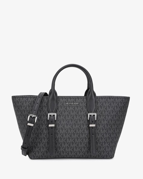 【送料&関税込】Michael Kors Small Moore Satchel Tote Bag MICHAEL Michael Kors Moore Small Buckle Leather Satchel Bag