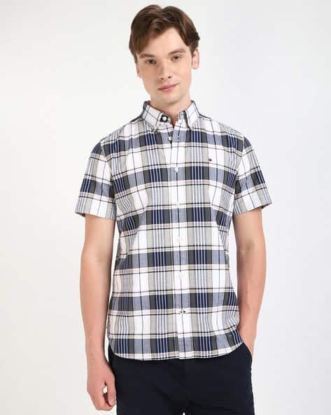 TOMMY HILFIGER Men Stripes Regular Fit Shirt