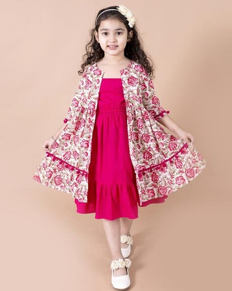 Girls Fit and Flare Dress