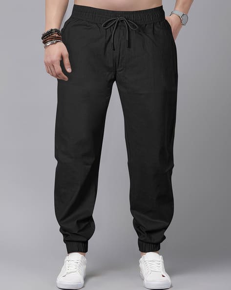 Buy Black Trousers Pants for Men by JB JUST BLACK Online