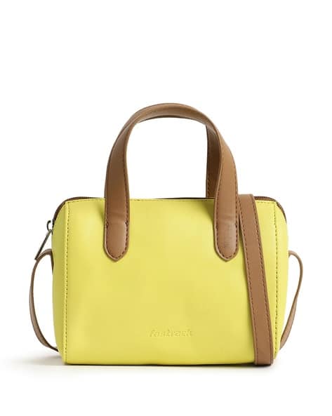 FASTRACK Women Solid Sling Bag with Adjustable Strap