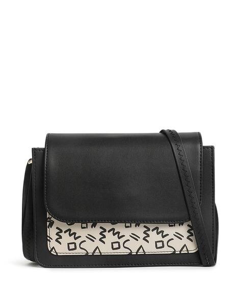 FASTRACK Women Solid Sling Bag with Adjustable Strap