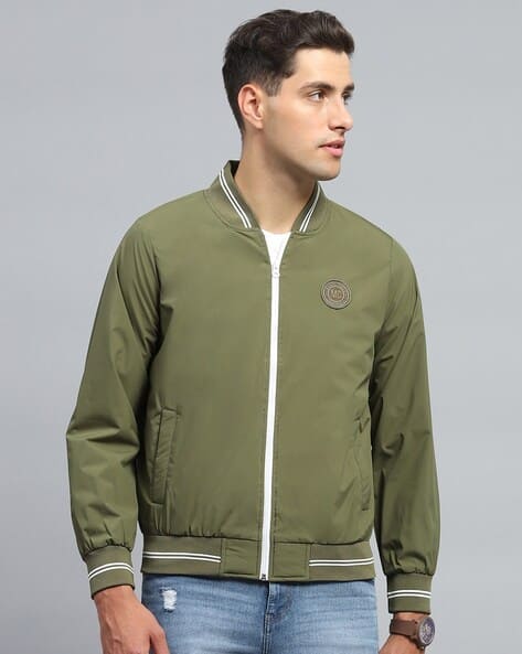 Monte Carlo Branded Mens Jackets Online India Buy Olive Green