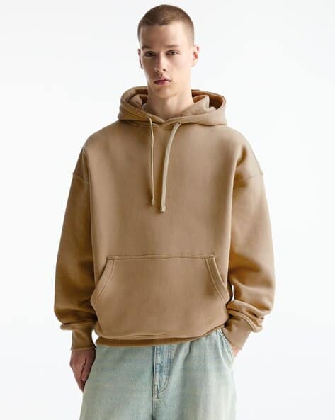 Buy MISCHIEF MONKEY Men Oversized Fit Hoodie with Online | Ajio.com