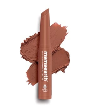 mamaearth Moisture Matte Longstay Lipstick - 04 Cinnamon Nude-picture-51