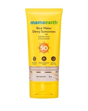 mamaearth Rice Water Dewy Sunscreen With SPF 50 & PA++++-picture-42