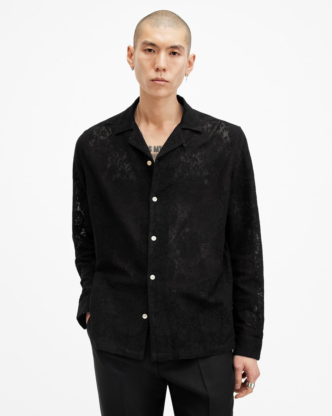 DESCENDANT BASIN BLACKWATCH LS SHIRT 【公式通販】 ディセンダント