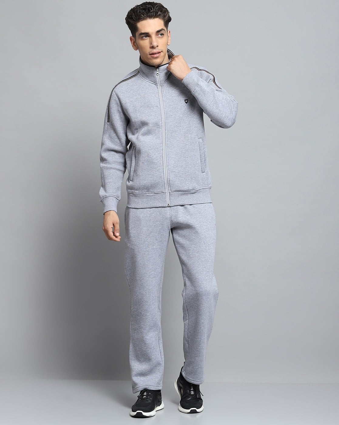Trendyol Gray Male Regular Fit Tracksuits Pantaloni della Tuta Uomo