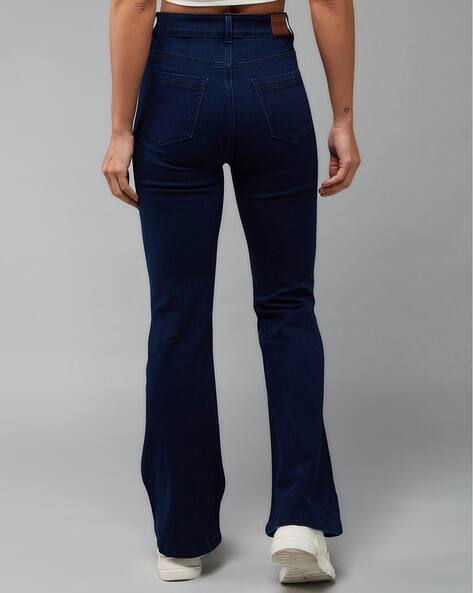 Buy Prussian Blue Jeans Jeggings for Women by Dolce Crudo Online